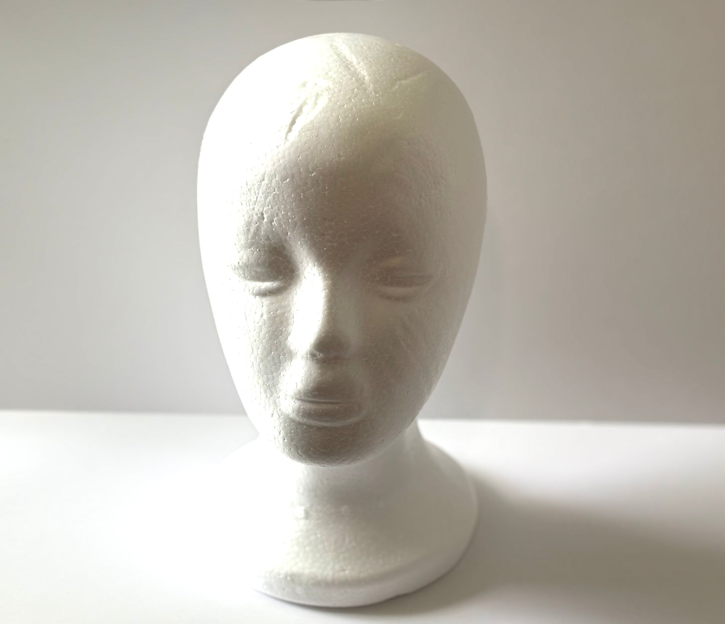 STYROFOAM DISPLAY HEAD