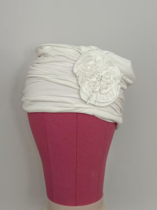 SOFT TURBANS WITH FLOWER
