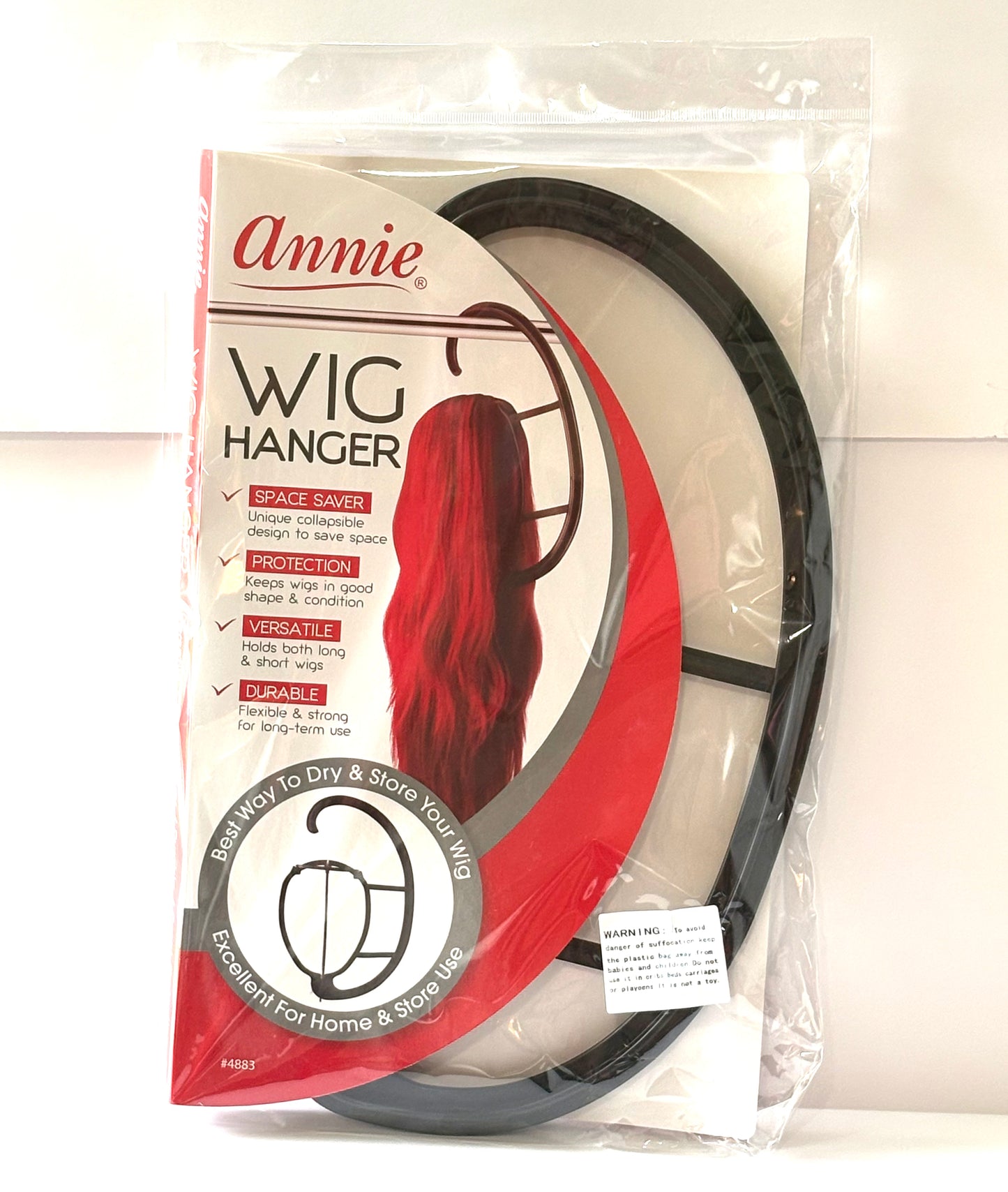 PLASTIC WIG HANGER