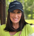 BLACK VELCRO ADJUSTABLE BASEBALL CAP/ SYNTHETIC HAIR